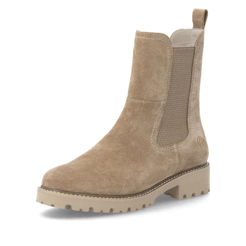 Remonte Women's Ankle Boots D8694, Lady Chelsea Boots,Removable Insole
