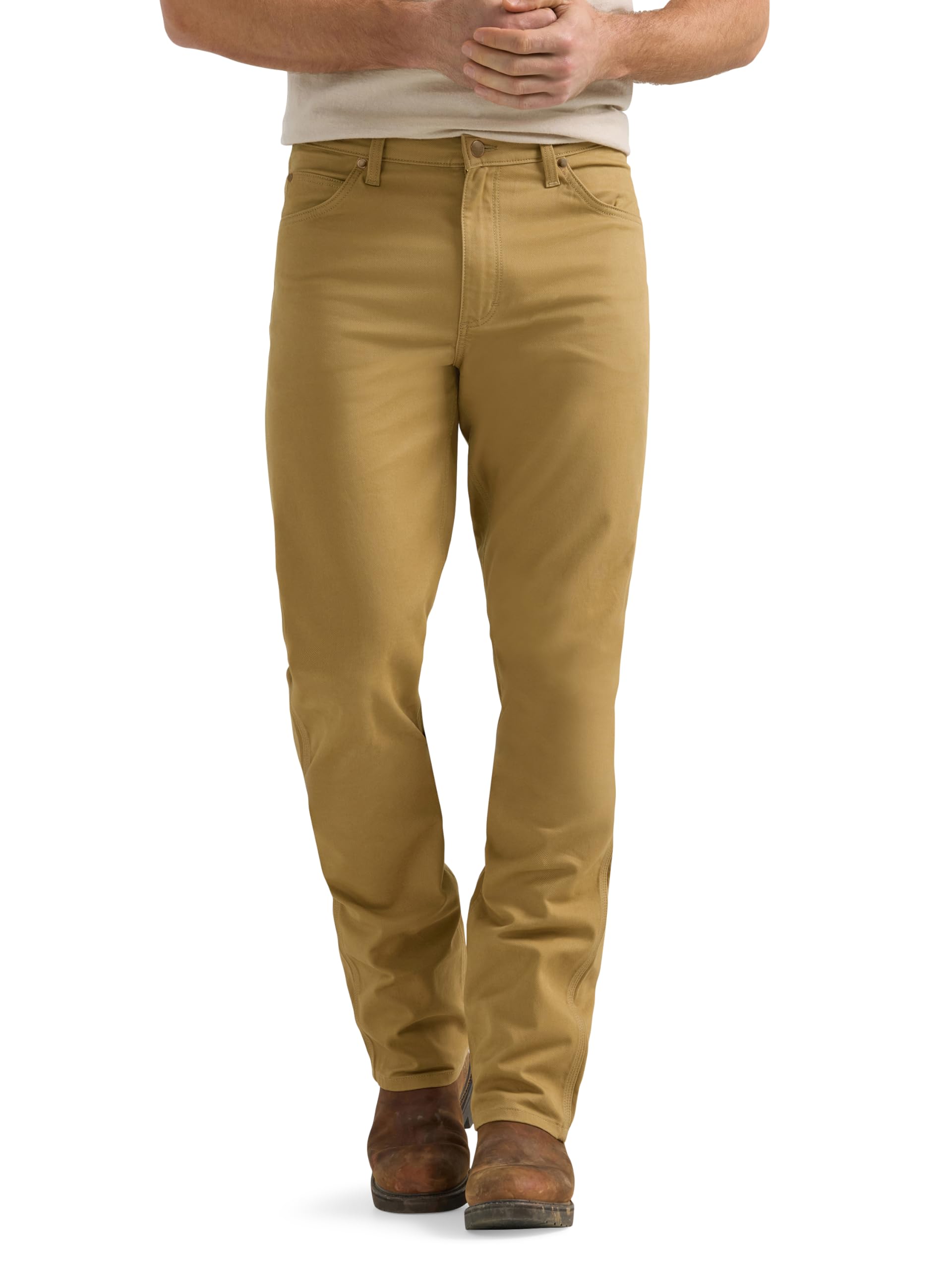Wrangler Men's Tough Comfort Regular Fit Jean