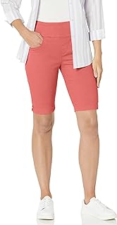 Gloria Vanderbilt Amanda Pull on Bermuda Shorts Regular - Bermudas - Amanda Pull-on Bermuda Shorts - Women's