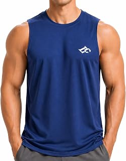 Mens Tank Tops Quick Dry Gym Fitness Running Bodybuilding Sleeveless