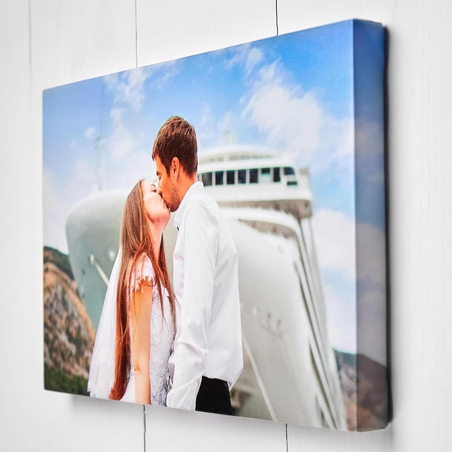 SwiftprintUK Personalised Canvas Photo Prints Your Photos on Canvas Framed, Gall
