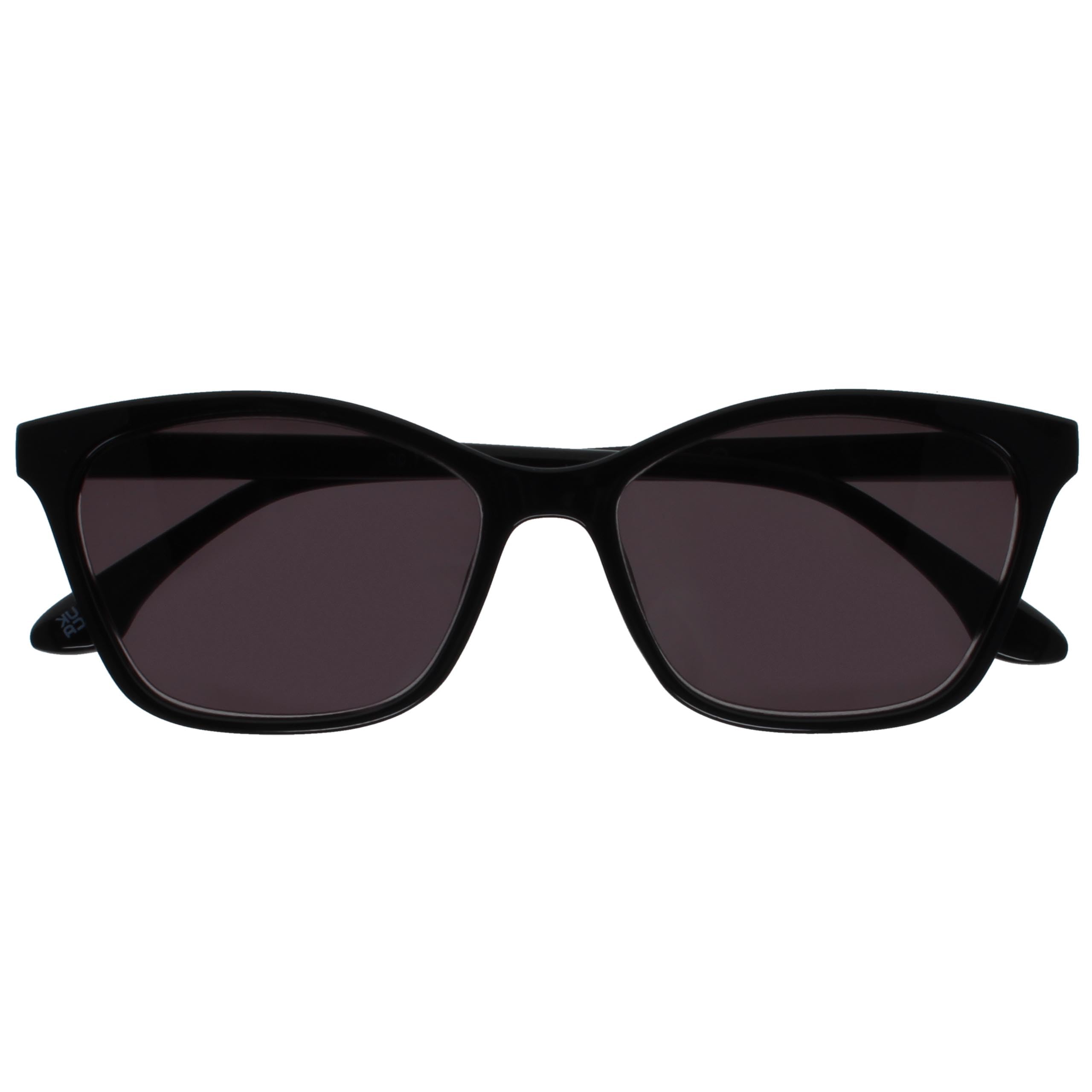 OPULIZE KAT Solar Reading Glasses - Stylish Cat's Eye Frame - Men and Women - Sp