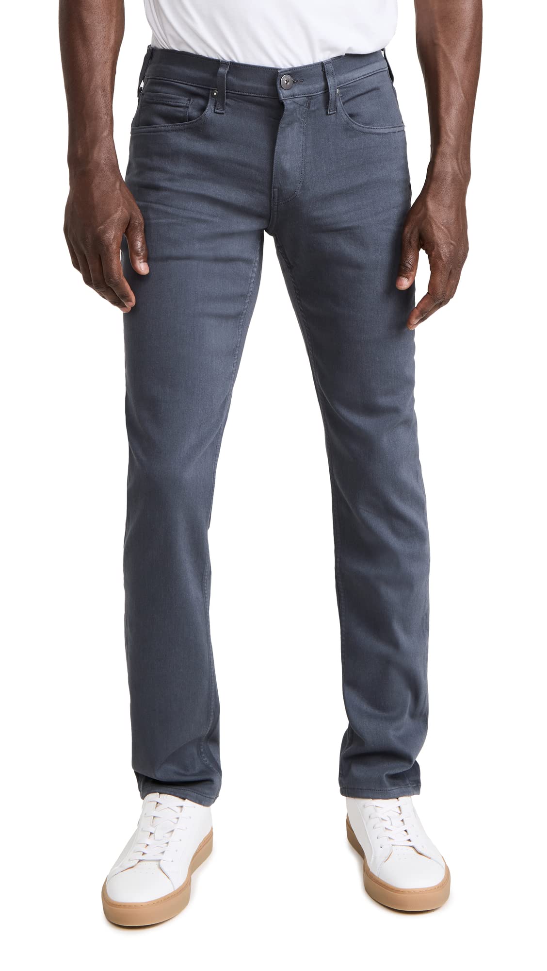 PAIGE Men's Federal Transcend Slim Straight Jeans 34"