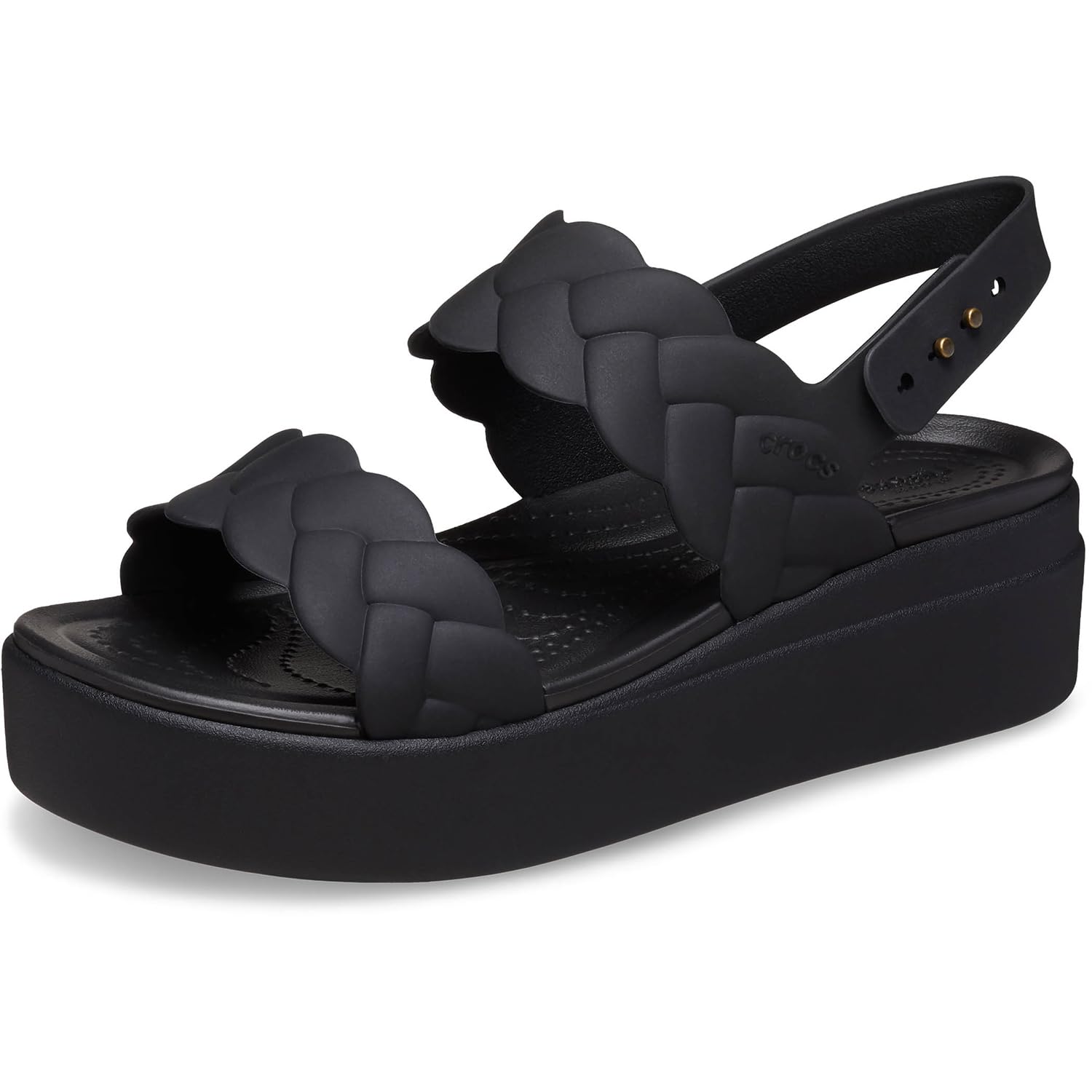 Crocs Brooklyn Woven Upper LW, Wedge Sandals Women