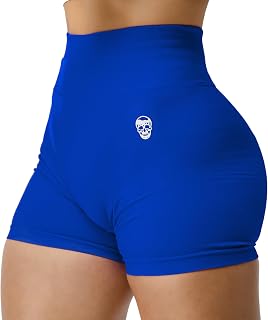 Gymreapers Infinity Workout Shorts Seamless High Waist Biker Shorts for Women Athletic Gym Running Pilates Yoga Short Sports