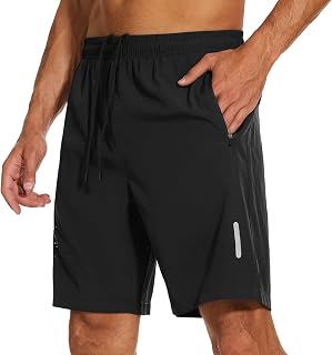 YUTYTH Gym Shorts Mens Running Shorts Lightweight Breathable Quick Dry