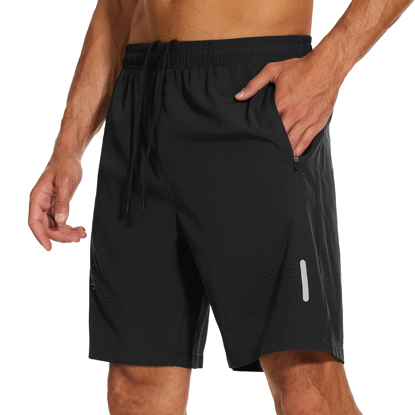 YUTYTH Gym Shorts Mens Running Shorts Lightweight Breathable Quick Dry