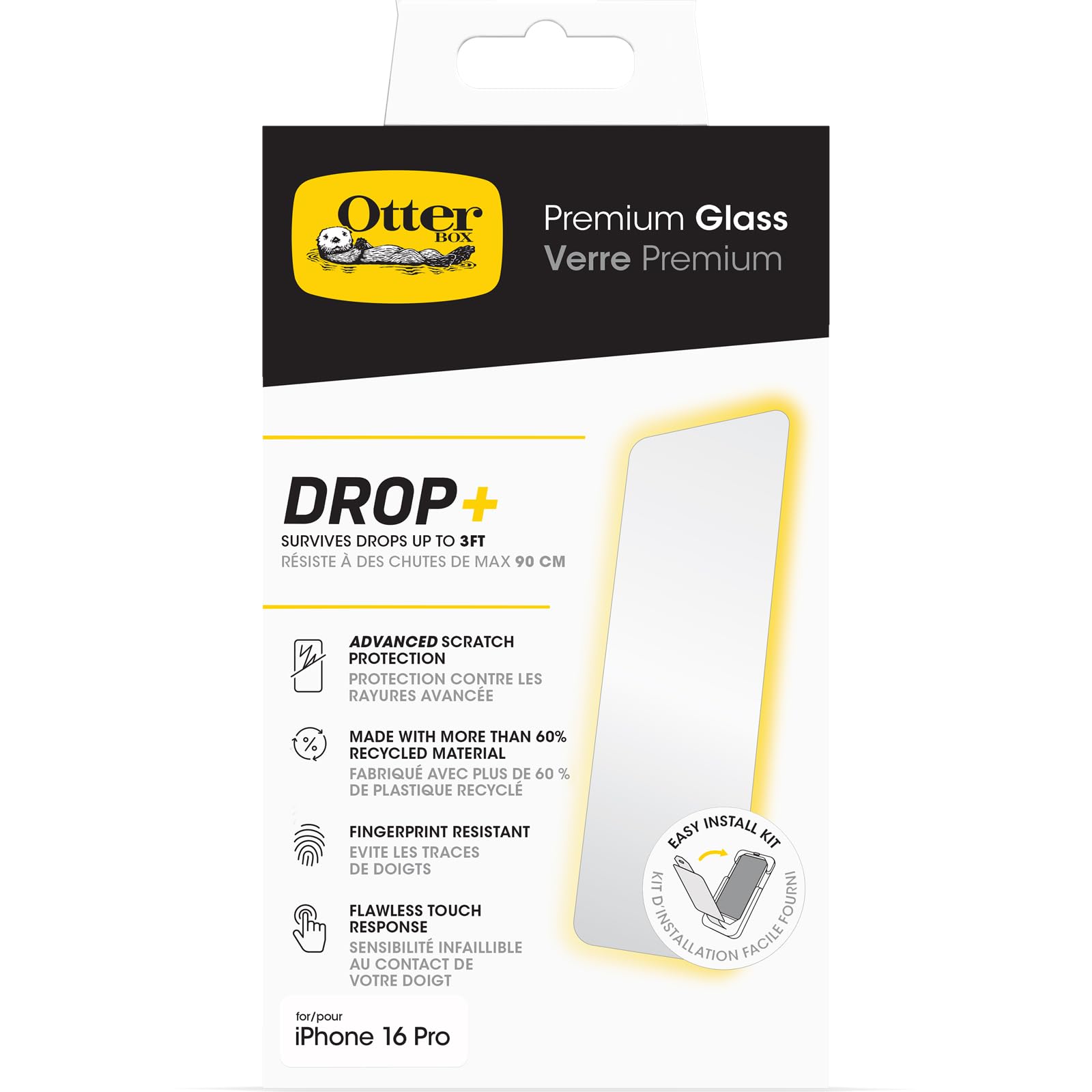 OtterBox No. 1 Brand for iPhone 16 Pro, Shockproof, Shock Absorbing, US Military