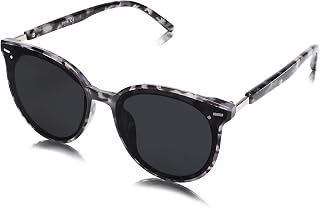SOJOS Klassisch Retro Runde Sonnenbrille Damen Herren Groß Brille SJ2067