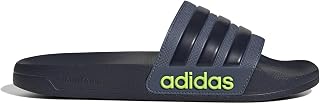 adidas(アディダス) Unisex's アディレッタ シャワー Sport Sandal, Legend Ink/Pre-Loved Ink/Lucid Lemon (IE8963), 27.5 cm
