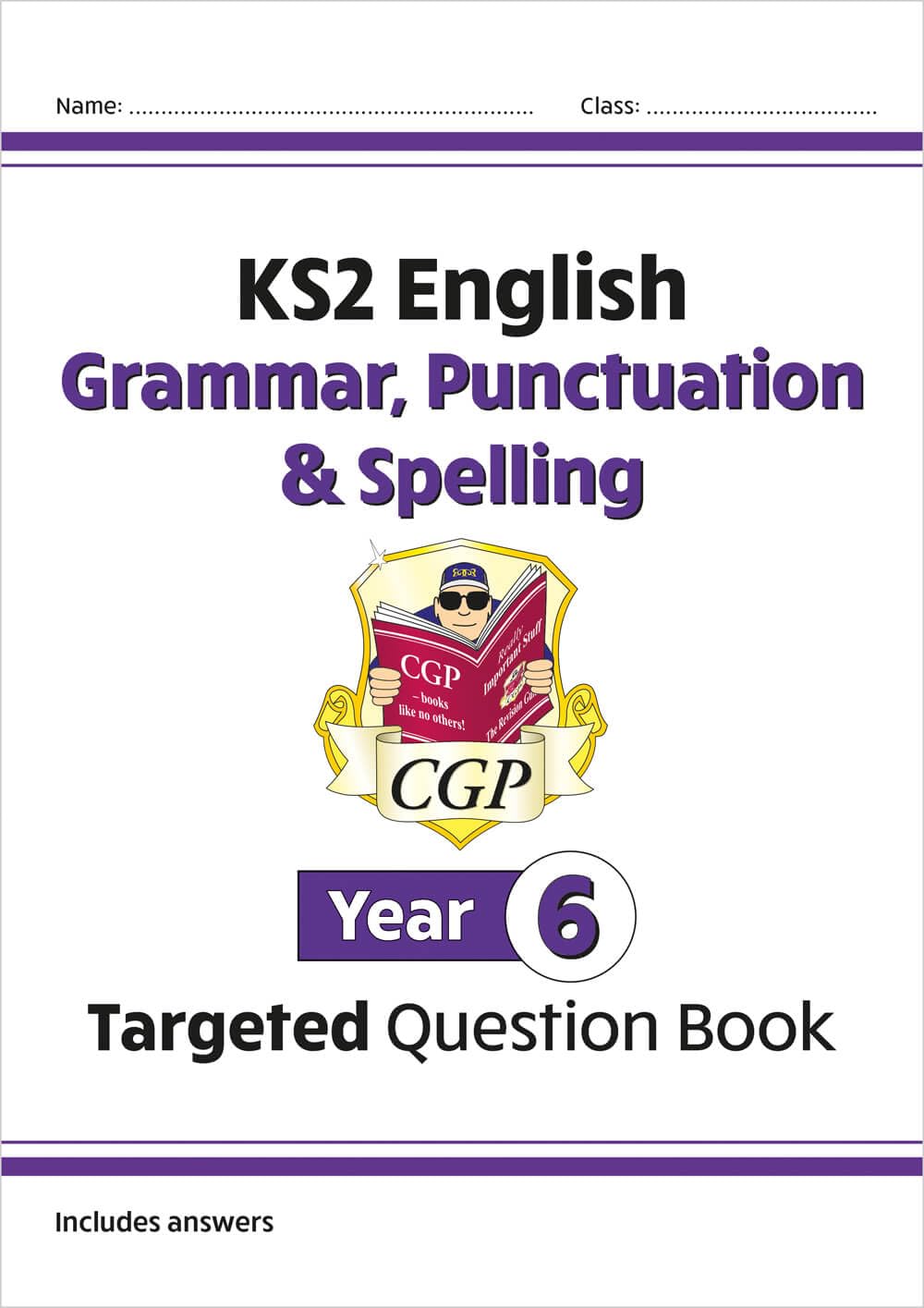 KS2 English Year 6 Grammar, Punctuation & Spelling Targeted Question Book (with 