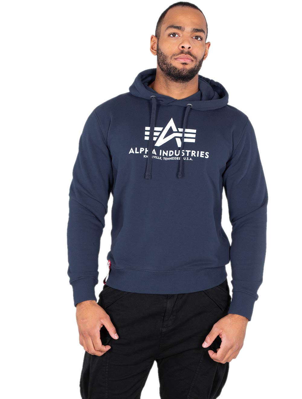 ALPHA INDUSTRIES Basic Hoody Men's Hooded Sweatshirt (Pack of 1)