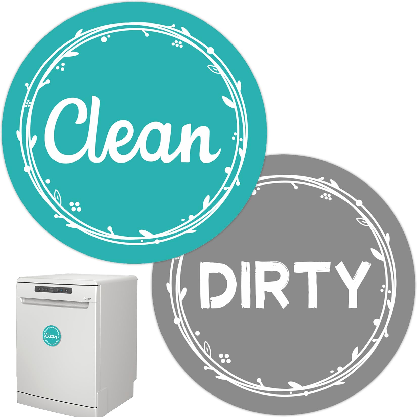 DIRTY CLEAN DISHWASHER MAGNET DIRTY CLEAN DISHWASHER SIGN MAGNET DIRTY CLEAN DIS