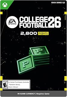 College Football 26: 2800 Points - Xbox Series X|S [Digital Code]