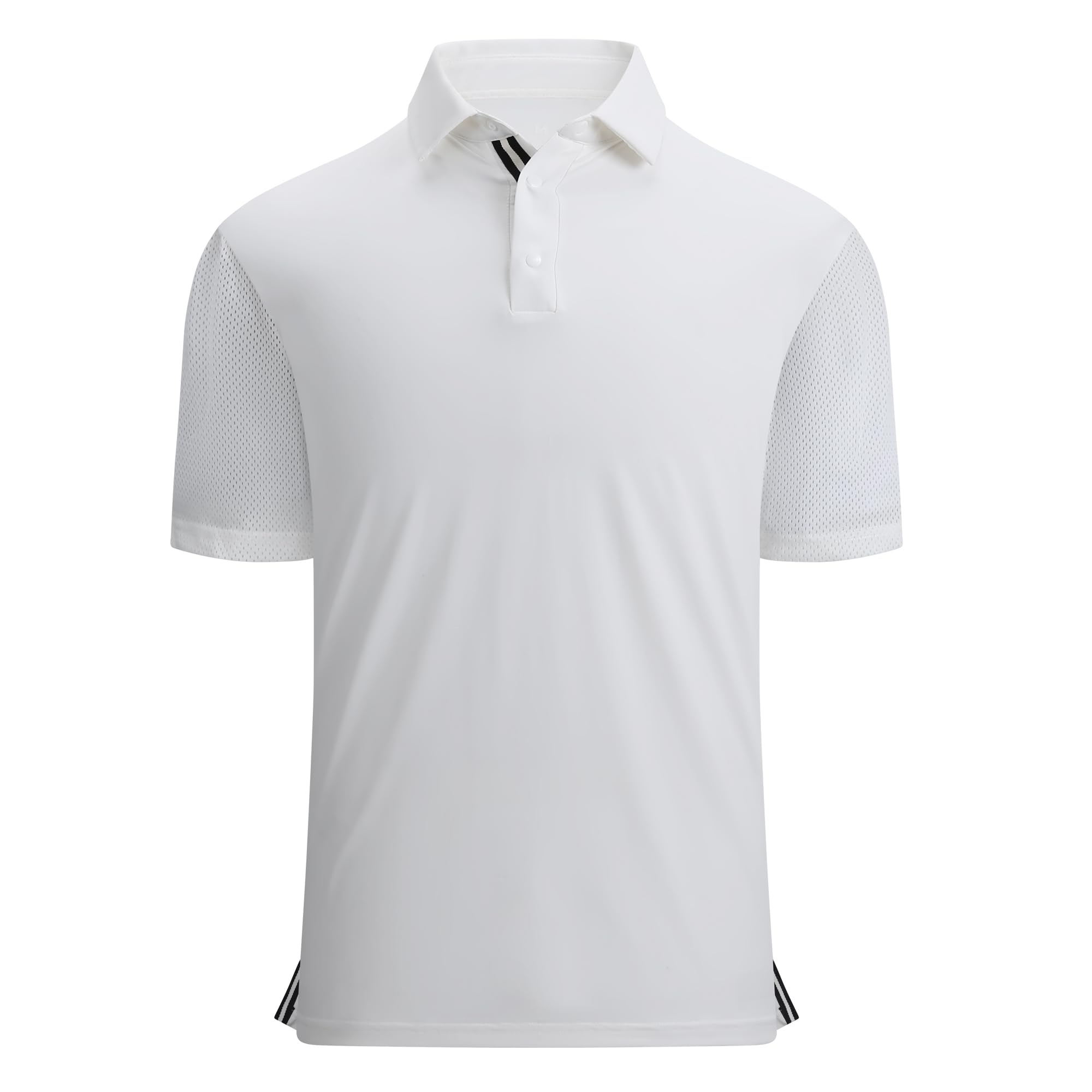 Alex Vando Mens Golf Polo Shirt Short Sleeve Breathable Casual Polo Shirt for Me