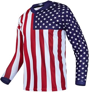 YOUALSO Maillot de VTT pour homme - Pour moto, motocross, BMX, équitation, pêche, scooter tout-terrain, 31, Taille L