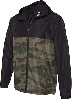 Ashen Fane Men's Water-Resistant Lightweight Windbreaker Jacket