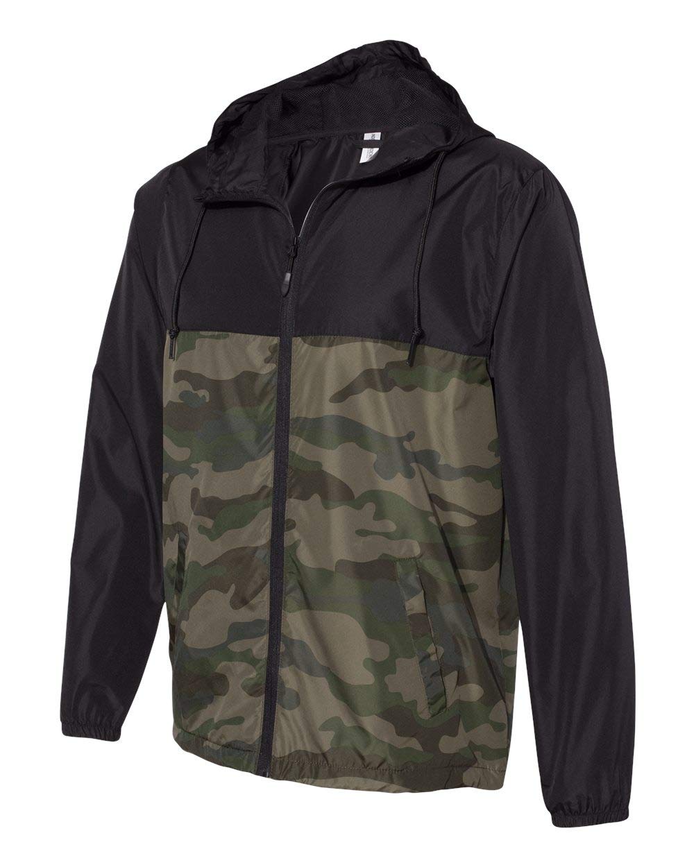 Ashen Fane Men's Water-Resistant Lightweight Windbreaker Jacket
