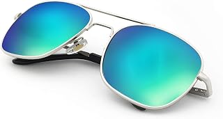 [J+S] Premium Military Style Classic Aviator Sunglasses Polarized 100% UV Protection