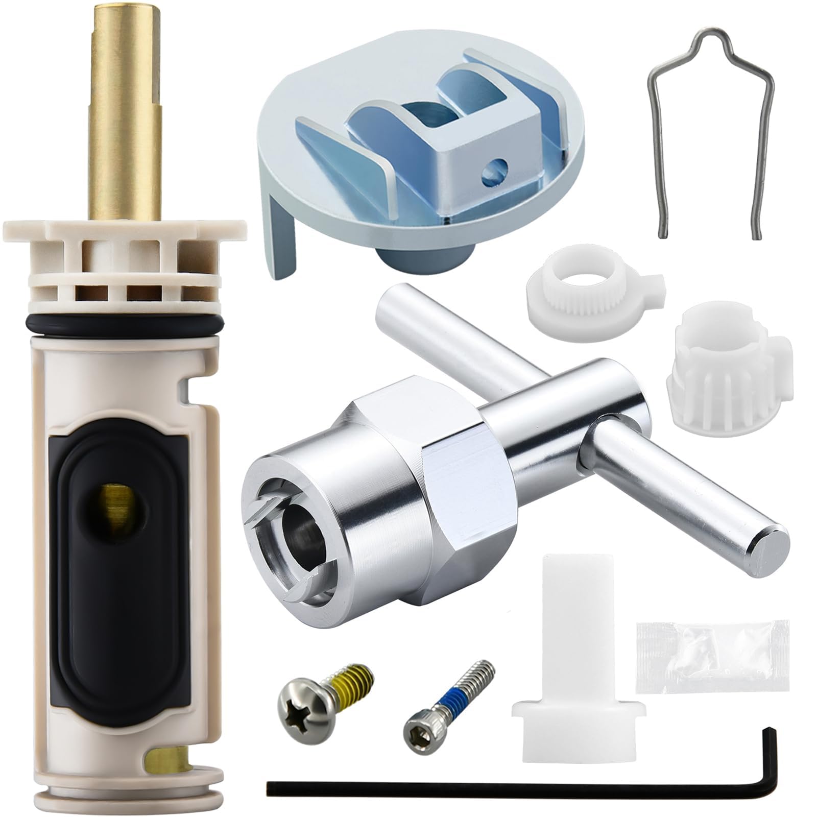 Tearel Shower Cartridge Kit Compatible with Moen 1222 Replacement Cartridge | Co