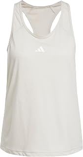 adidas Women's Tank Top Racerback Minimal Logo Train Essentials