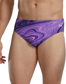 TYR Durafast Elite Racer Brief Men's Swimming Trunks (Pack of 1)