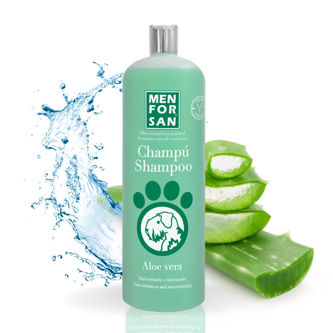 MENFORSAN Aloe Vera Shampoo for Dogs | Deep Hydrates | Anti Irritation and Anti 