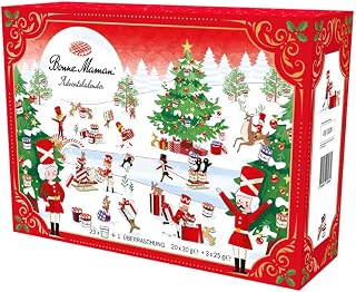 Bonne Maman Advent Calendar 2024, 21 x 30 g & 2 x 25 g Jars + 1 x Surprise, Limited Edition