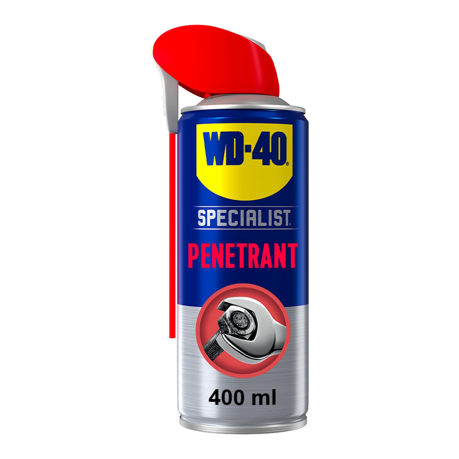 WD-40 Specialist Penetrant Spray, Loosens Rust on Nuts, Bolt & Locks, 400ml | Ru