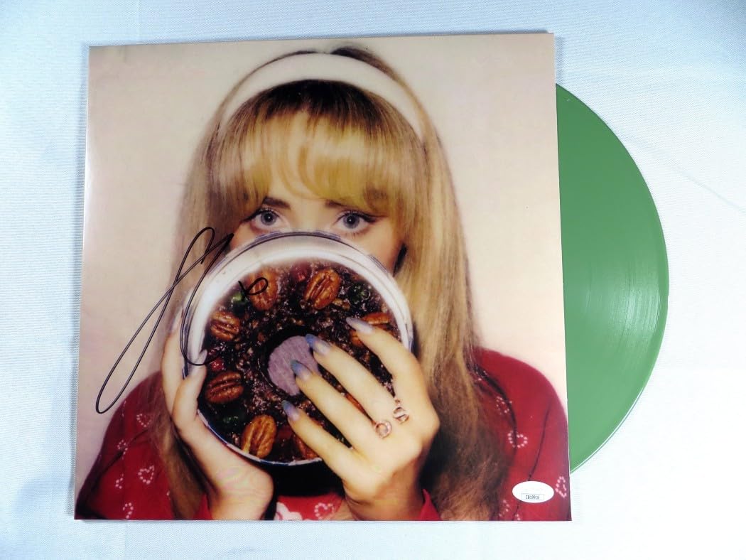 Sabrina Carpenter Signed Autographed Record Album Cover Fruitcake EP JSA