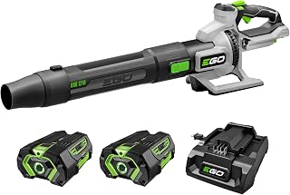 EGO Power+ Cordless Electric Leaf Blower, 880 CFM, Two Batteries - LB8803-2