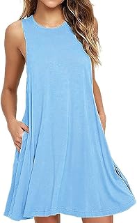 PCEAIIH - Women's Summer Dress Long Sleeve with Pockets