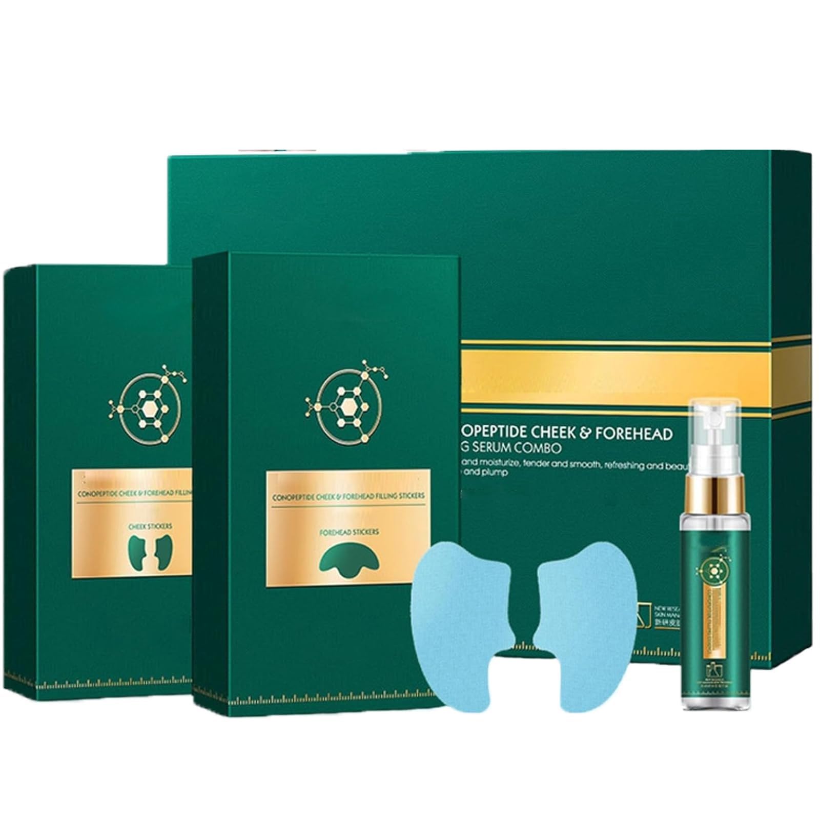 Soluble Freeze-Dried Collagen Film,Collagen Lifting Mask Kit,Freeze-Dried Forehe