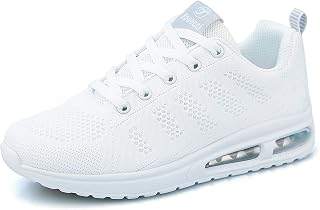 Youecci Women Lightweight Running Shoes Breathable Sports Tennis Athletic Gym Casual Sneakers Mesh Non Slip