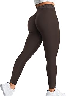 YEOREO Amplify Leggings for Women Seamless Scrunch Leggings