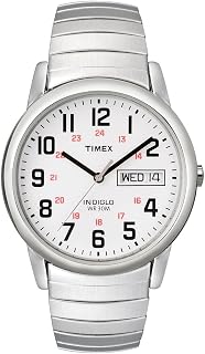 Timex Men's Easy Reader 35mm Date Window Expansion Band Watch