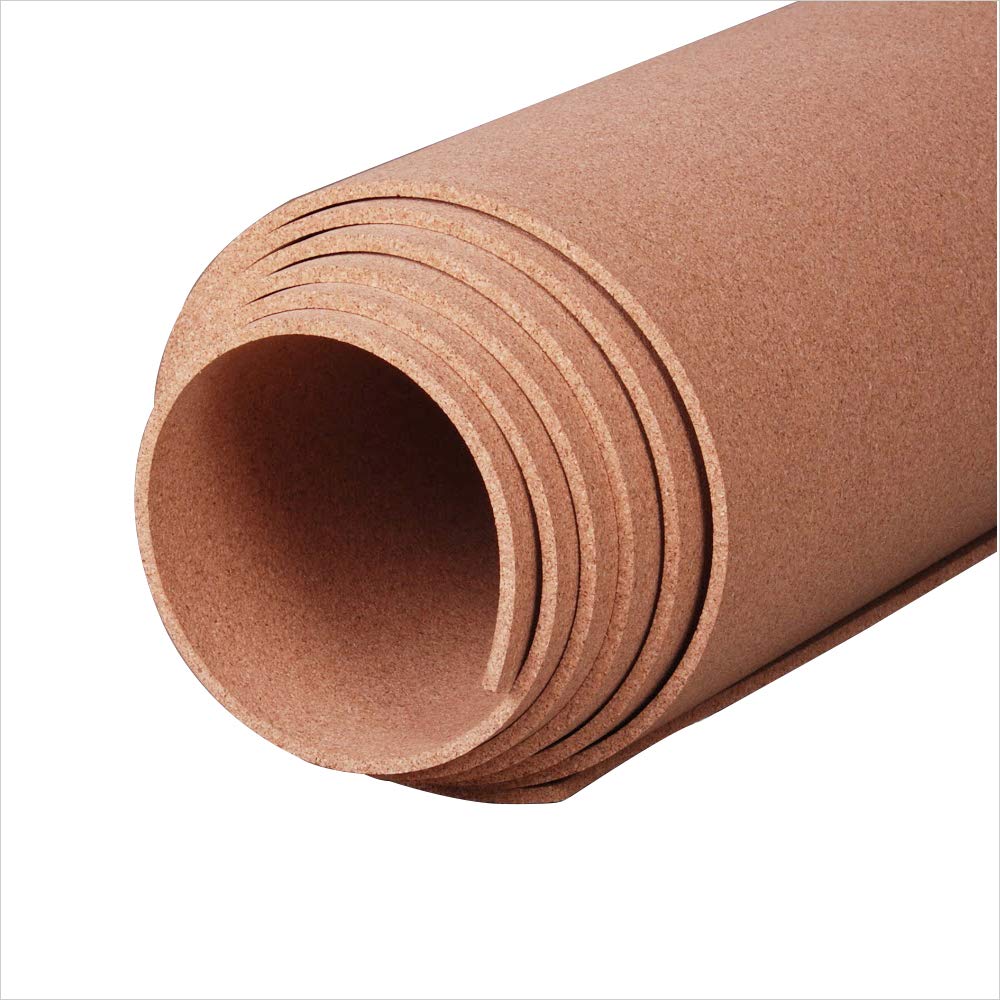 Manton Cork Premium Cork Sheet - 4' x 8' x 1/4" | 100% Natural Facing Grade Mate