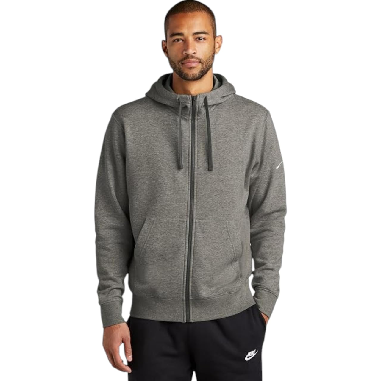 Nike Men's Club Swoosh Hoody Long Sleeve Top