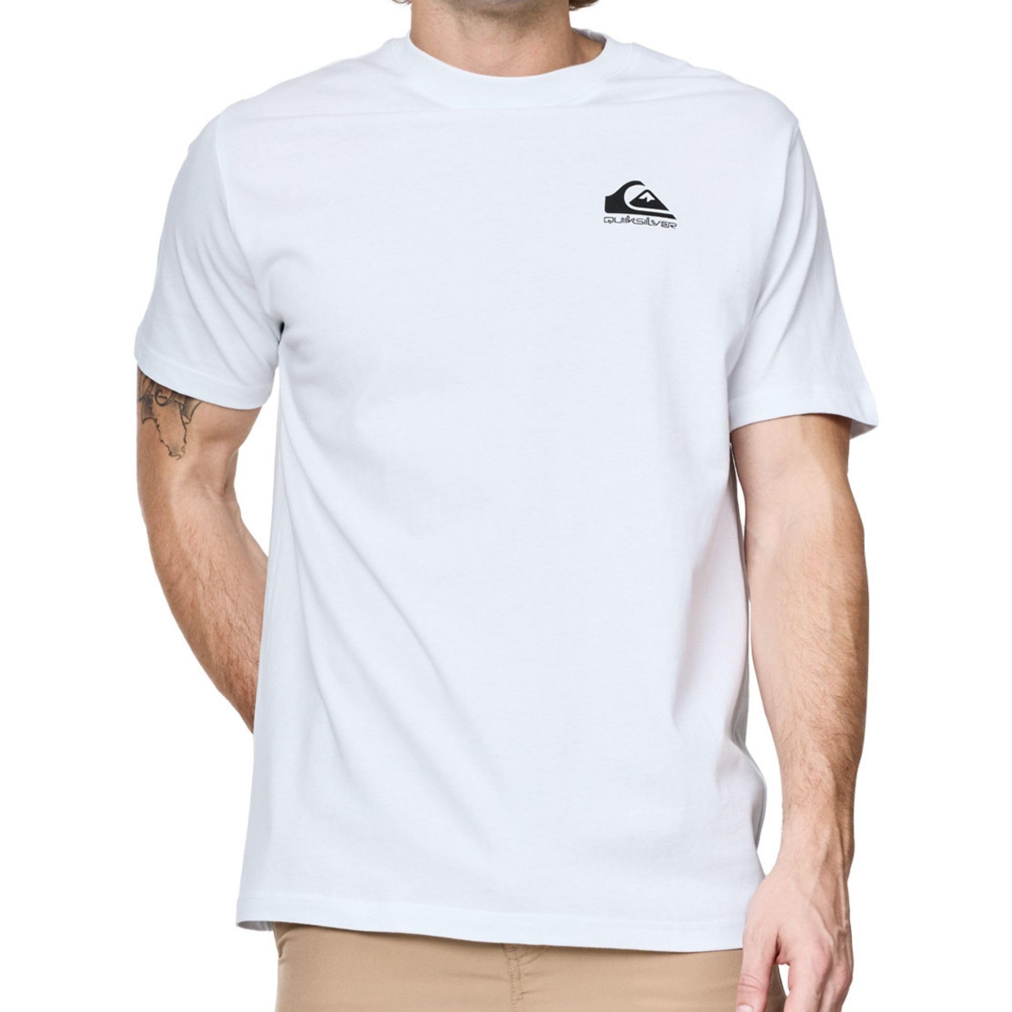 Quiksilver Men's Ev Mini Logo Ss T-Shirt (Pack of 1)