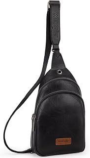 Wrangler Crossbody Clear Sling Bags for Women Stadium Approved Cross Body Purse for Sports Events Concerts