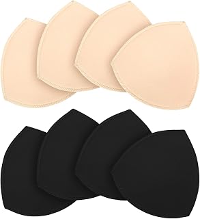 3 Pairs Bra Pads, Removable Padding Pads, Used for Swimwear and Bikinis