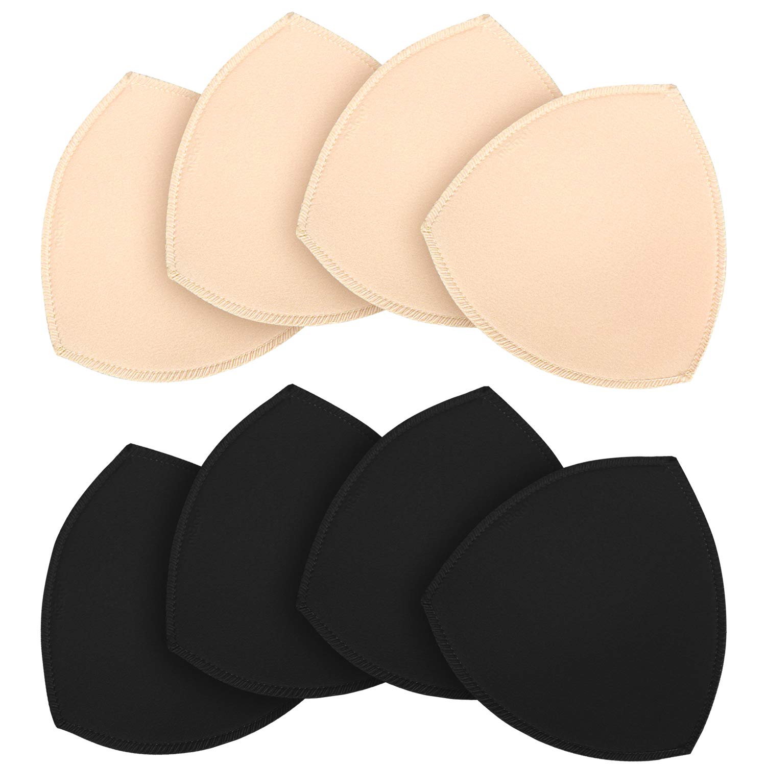 Bra Pads Inserts, Removable Sports Bra Inserts Bra Cups Inserts Padded Bra Inser