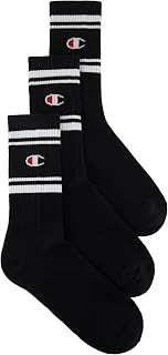 Champion Seasonal Socks 3pp C-logo Crew Socks Unisex – Adult
