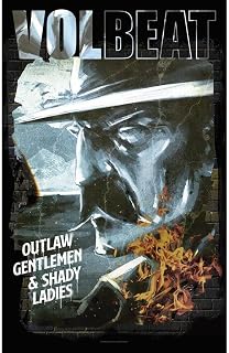 Volbeat Outlaw Gentlemen Textile Poster (106cm x 70cm) (Multicolored)