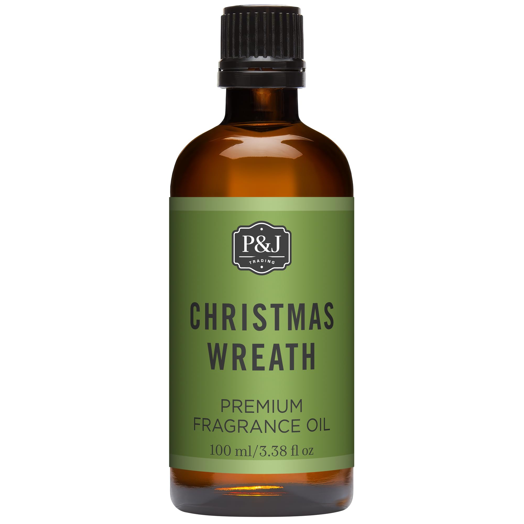 P&J Trading - Christmas Wreath Scented Oil 100ml - Fragrance Oil for Candle Maki