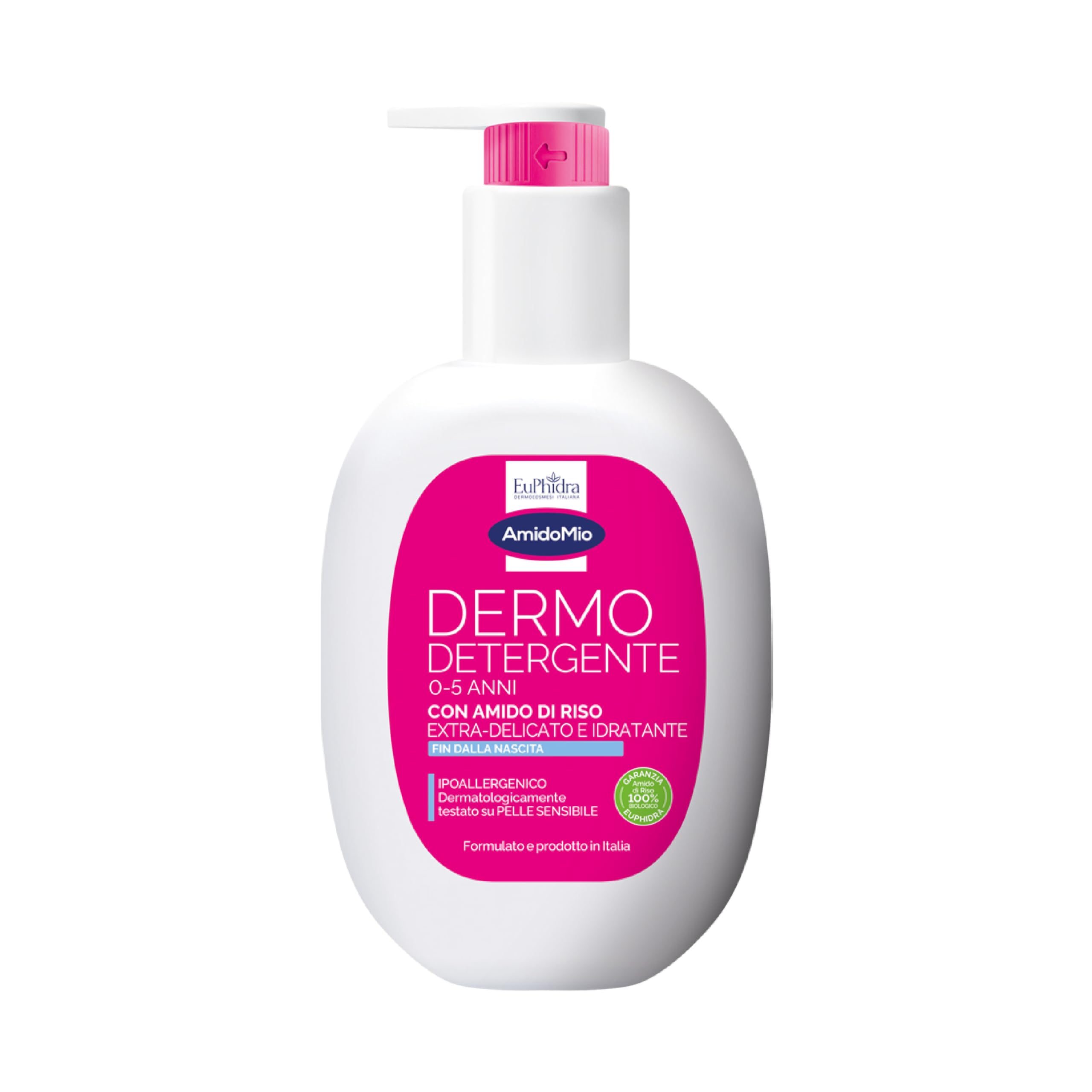Euphidra AmidoMio Dermo Cleanser 0-5 Years Delicate Sensitive Skin - 400ml