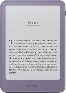 Amazon Kindle 16GB (newest gen), Now thinner, lighter, and faster, 6" display, Without Ads - Ube