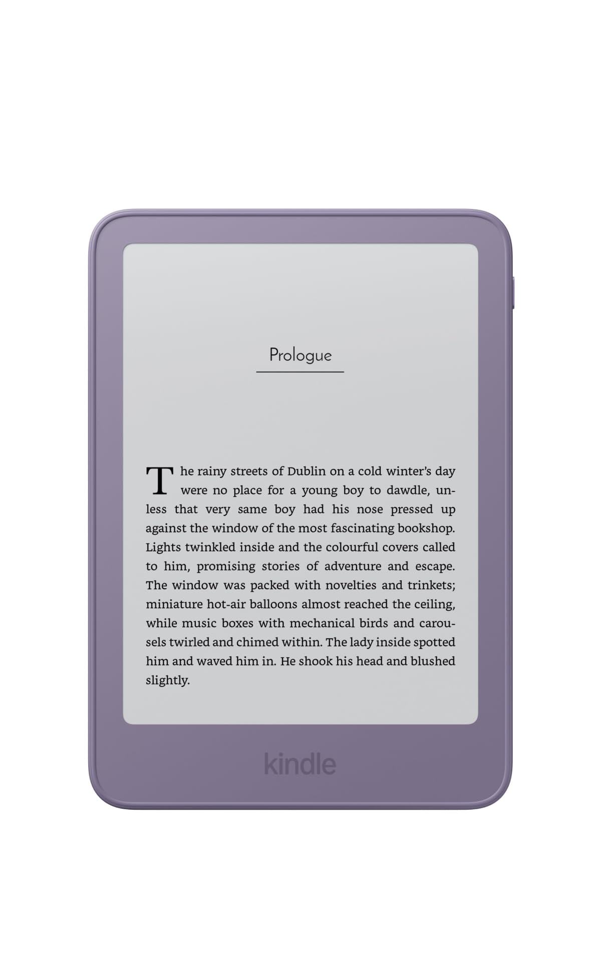 Amazon Kindle 16GB (newest gen), Now thinner, lighter, and faster, 6" display, W