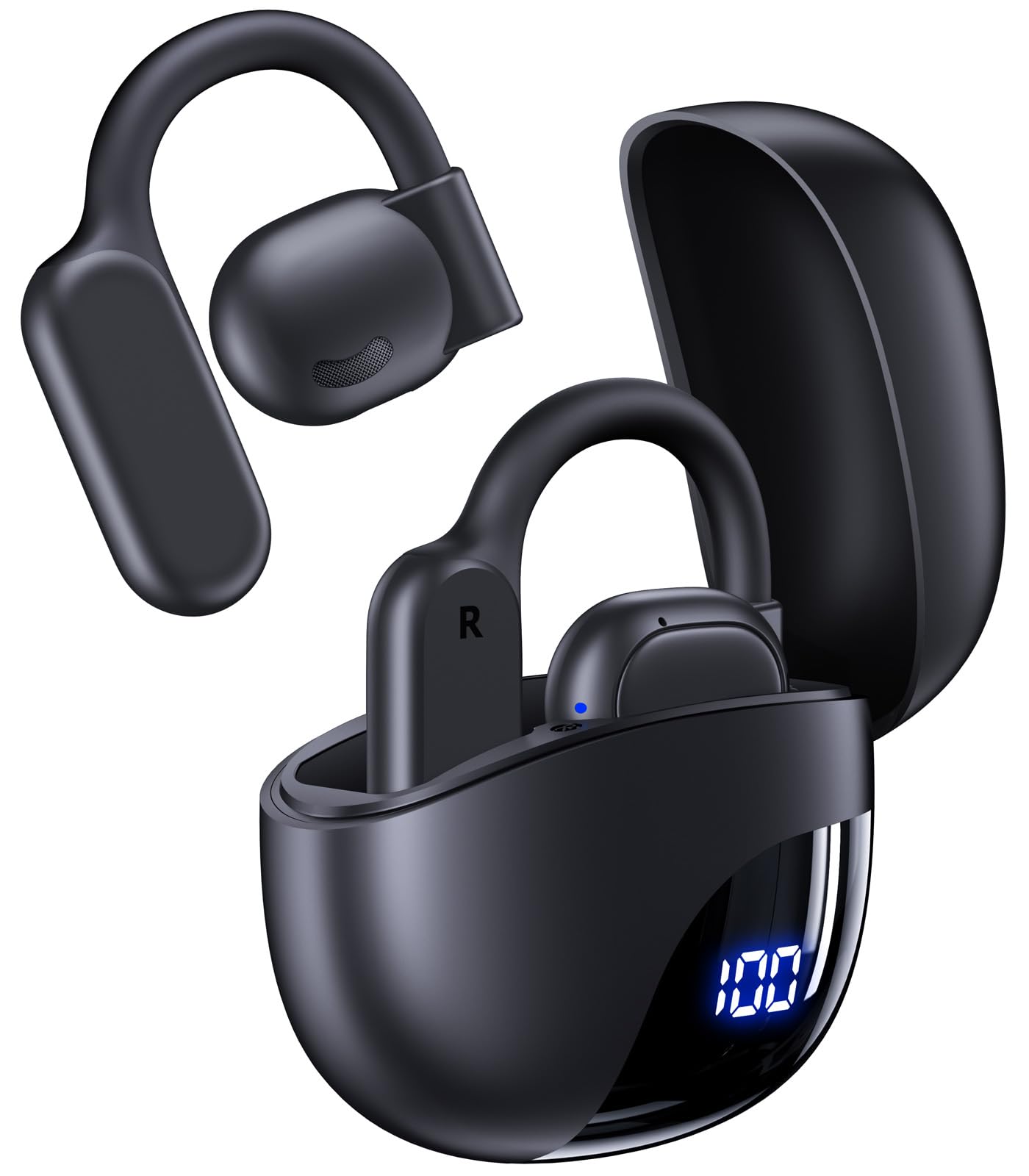 AI Translation Earbuds Real Time 164 Languages 80H Playtime Translator Ear Buds 