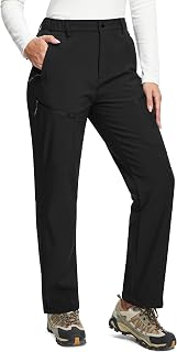 MoFiz Women's Lined Thermal Trekking Trousers Waterproof Ski Trousers